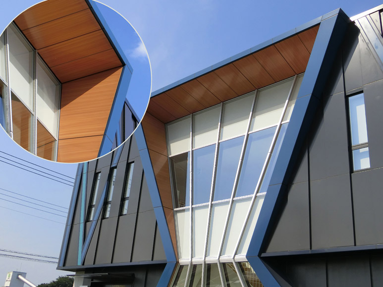 22-601 埼玉 冨士見 商業施設 外壁パネル他